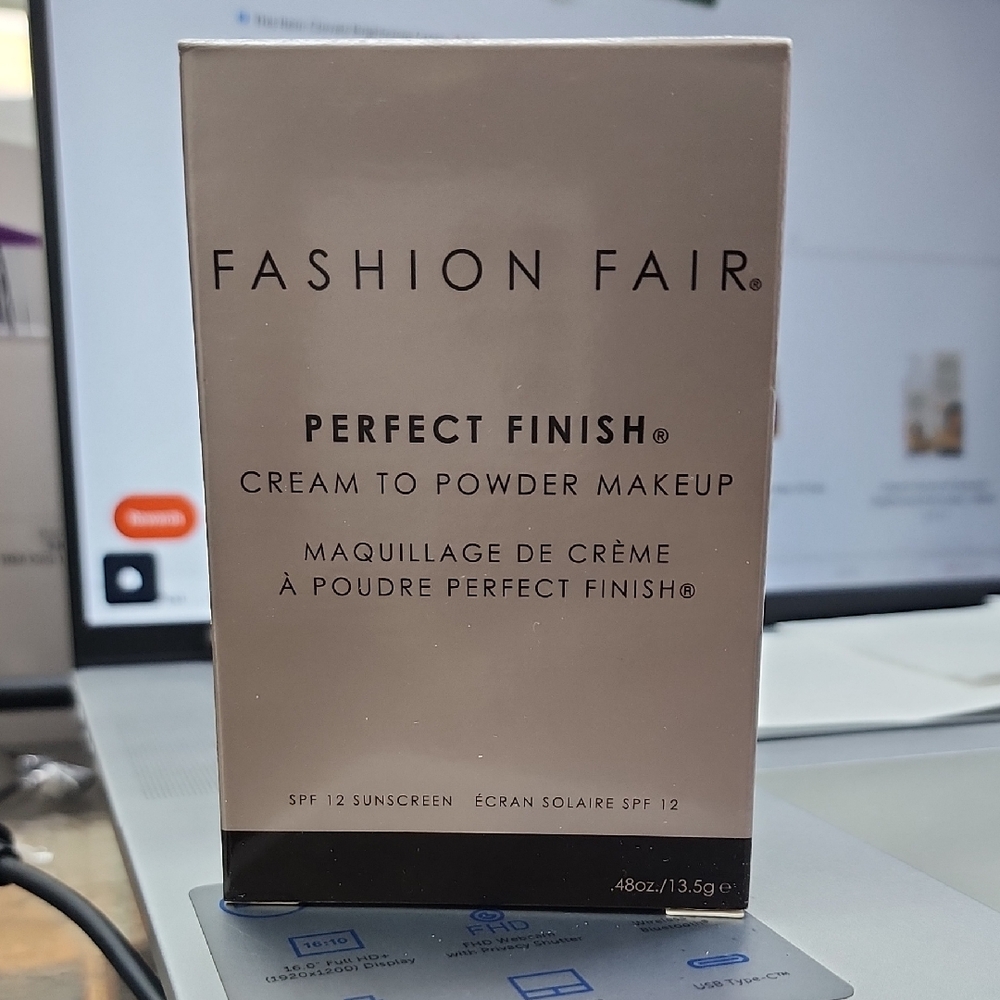 Fashion Fair Perfect Finish Cream to Powder Makeup - Honey Mel A482